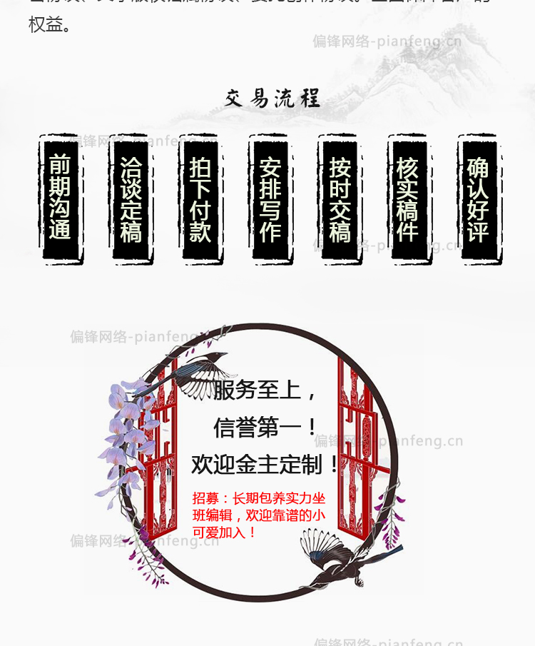 写小说长篇短篇中篇小说微小说写作修改网络小说大纲开头男女频(图4)
