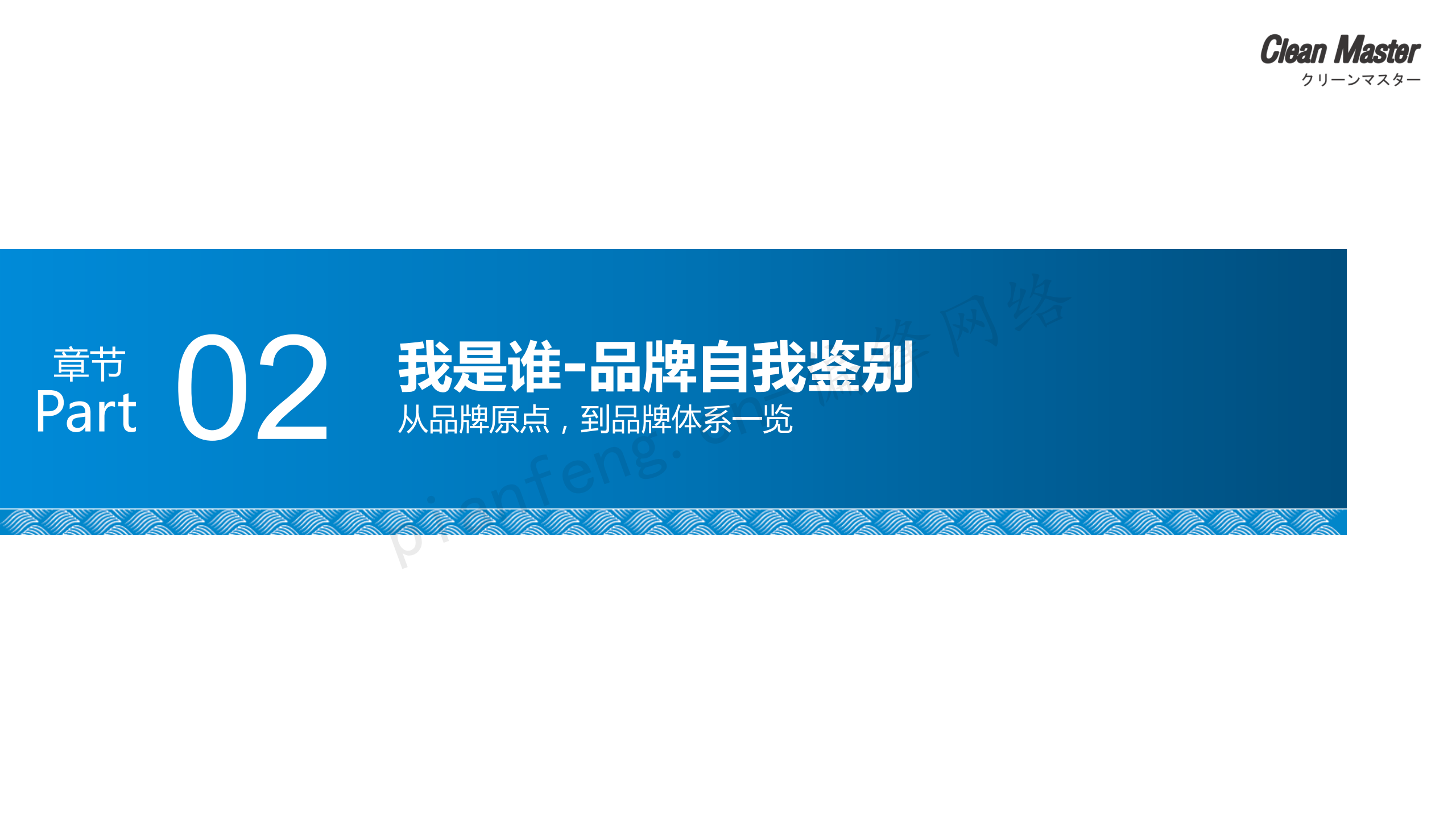 PPT案例|XX生物科技公司净大师产品手册推介品牌标准色调(图8)